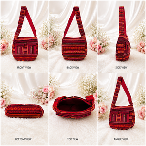 Eco Friendly Jhola Sling Indian Crossbody <b>Shoulder</b> <b>Bag</b> | Handmade Cotton Multipurpose Casual Travel <b>Bag</b> Adjustable <b>Strap</b> Durable - Product Image 3