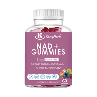 Gummies véganes NAD Resvératrol de qualité alimentaire en gros (OEM/ODM) – 1500 unités par portion – Antioxydant qui soutient la santé cellulaire