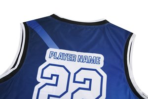 Uniforme de basket-ball fabriqué par une usine professionnelle, vêtements de sport fabriqués en tissu doux, 100% polyester, uniformes de basket-ball en vente - Product Image 6