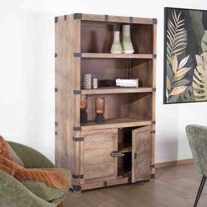 Armario abierto estilo Vandana Urban Essence con 2 puertas de madera y metal Voyage - Product Image 1