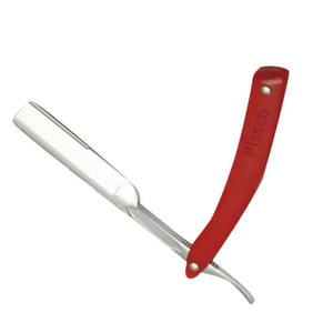 มีดโกนหนวดสแตนเลสสตีลแบบตรงสำหรับผู้ชาย พร้อมโลโก้สั่งทำได้ - Product Image 3