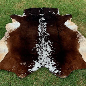 Tapis en cuir de vachette naturel doux, véritable peau de vache, pour la décoration de la maison - Product Image 4
