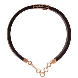 Pulsera de oro rosa de 14 quilates para hombre, 5.590g, tamaño regular, brazaletes de oro auténtico para caballeros, pulsera de lujo para hombre, joyería fina para la muñeca. - Product Image 6