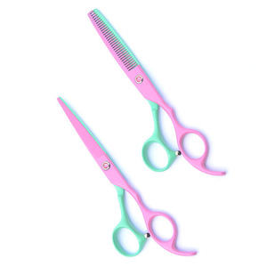Customized Multi Professional <b>Barber</b> Hair Cutting Scissors Salon Hairdressing Shear Thinning <b>Set</b> Scissors Custom Logo and design - Product Image 2