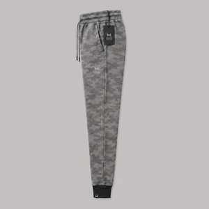 Pantalon cargo pour homme, multi-poches, design fonctionnel, tissu robuste et résistant, coupe confortable, tissu uni teint, coupe droite, pour l'extérieur - Product Image 2