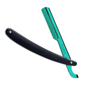 Navaja de Afeitar Recta de Acero Inoxidable, Herramientas de Belleza, Navaja de Afeitar Recta para Hombre, Cuchillo de Afeitar Plegable - Product Image 1