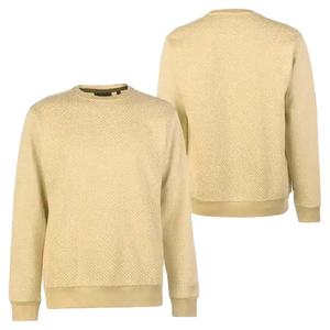 Sweat-shirt unisexe surdimensionné à col rond brodé de haute qualité en coton molletonné français pour hommes 2026 - Product Image 3