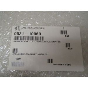 แผง AMAT 0021-10060, แผงปิด, เครื่องผลิตโอโซน, เครื่องผลิตโอโซน - อุปกรณ์และชิ้นส่วนเซมิคอนดักเตอร์ระดับโลกที่เชื่อถือได้ - Product Image 6