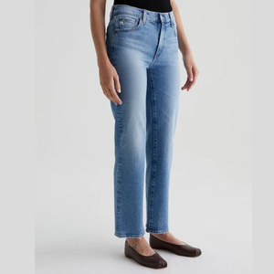 กางเกงยีนส์เอวสูงทรงสกินนี่สำหรับผู้หญิง ผ้ายืดทรงเข้ารูป สวมใส่สบาย เหมาะสำหรับลุคสบายๆ ทันสมัย - Product Image 3