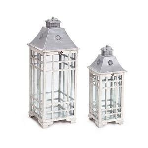 Farol de Metal Rústico Estilo Marroquí, Diseño Elegante con Asa, Tamaño, Forma y Color Personalizables - Product Image 2