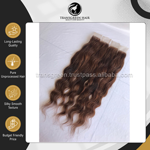 Revendeur de Confiance Proposant la Meilleure Qualité 100% Cheveux Alignés dans le Sens de la Cuticule # 2 fermetures en dentelle ondulée mongole – Extension de cheveux humains 2x6 - Product Image 4