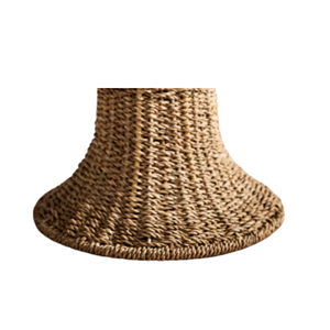 Hand-woven Seagrass Plant Stand Scalloped Edge, Seagrass Plant Stand For <b>Garden</b> & Indoor/Outdoor Use Wholesale From Vietnam - Product Image 3