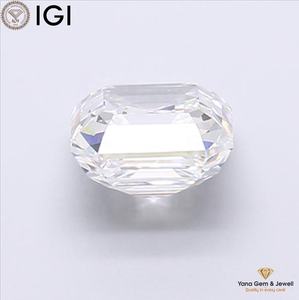 Diamant de laboratoire CVD de 2,50 carats de forme Asscher, couleur D, clarté VVS2, certifié IGI, pour bague de mariage personnalisée ou cadeau - Product Image 6