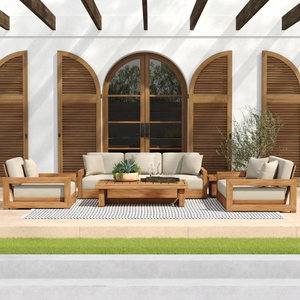 Teak Wooden Frame Material <b>Pool</b> Outdoor Patio <b>Garden</b> Lounge <b>for</b> Home Furniture Decoration and <b>Garden</b> Furniture - Product Image 6