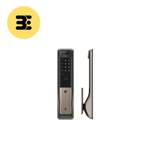 กุญแจล็อคอิเล็กทรอนิกส์แบบไร้สายพลาสติกสีทอง ความปลอดภัยสูง - Product Image 2