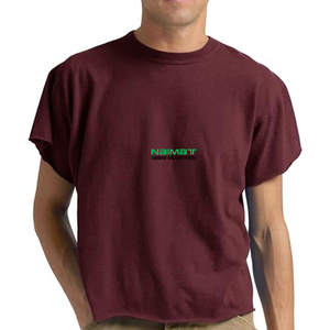 เสื้อยืดแขนสั้นผู้ชาย NAIMAT ABBAS INDUSTRIES ผ้าฝ้ายทรงปกติ คอกลม พิมพ์ลายตัวอักษร สไตล์ลำลอง - Product Image 4