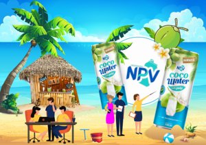 น้ำมะพร้าว NPV OEM แบบสเตอริไลซ์ บรรจุกระป๋อง 250 มล. ได้รับการรับรองฮาลาล ISO GMP รสชาติธรรมชาติแท้ 100% เครื่องดื่มเวียดนาม ขายส่ง - Product Image 5