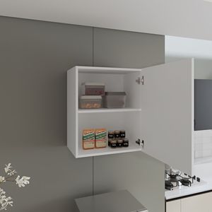 Armadietto da parete Manchester largo 20 pollici con una porta e due ripiani per riporre oggetti in cucina - Product Image 5