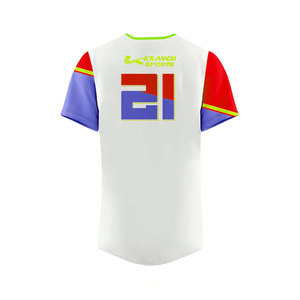 Nouvelle Arrivée 2026 – Maillot de Baseball Respirant et à Séchage Rapide, Service OEM, Dernier Design - Product Image 2