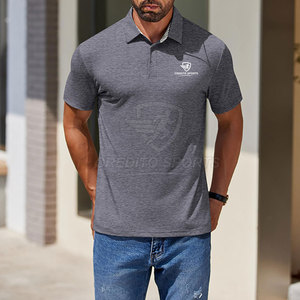 Polo homme de haute qualité, respirant, best-seller, manches courtes, vêtements décontractés pour homme, t-shirt polo homme - Product Image 2