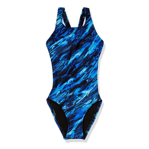 Women's Striped High Waist One Piece Swimsuit Sleeveless Backless Quick Dry Swimwear Spring Summer Beach Wear - Product Image 4
