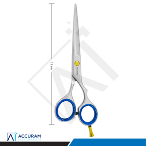 Tijeras de Peluquería Profesionales Accuram, Ecológicas, Reutilizables, de Acero Inoxidable con Filo de Cuchilla para Peluquería y Estilismo - Product Image 6