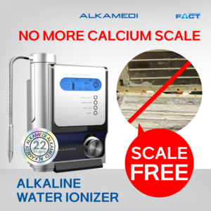 SCALE-FREE Alkaline Water Ionizer ALKAMEDI AMS 4100S Hydrogen Anti-oxidant Water Easy Use Easy Management Ionizer Water Machine - Product Image 2