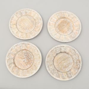 Piatto Decorativo in Legno Artigianale da 13 Pollici, Sottopiatto in Legno per Decorazioni da Tavola e Feste - Product Image 4