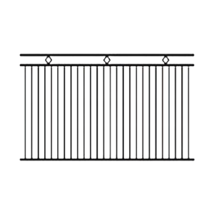 Panneaux de clôture en métal avec motif diamant, clôture de jardin décorative de haute qualité au meilleur prix - Product Image 5