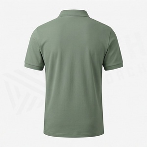 เสื้อโปโลชายคอตั้ง แขนสั้น ผ้าฝ้ายคุณภาพพรีเมียม ความยาวปกติ สำหรับกอล์ฟ สีสันปรับแต่งได้ ชุดกีฬา - Product Image 2