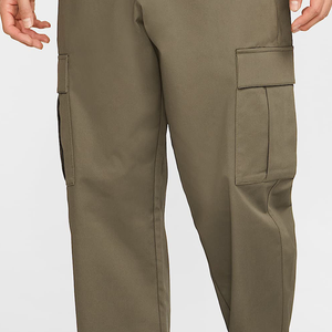 Pantalones cargo para hombre 100% algodón ecológico de secado rápido, transpirables, estilo liso, color sólido - Product Image 5
