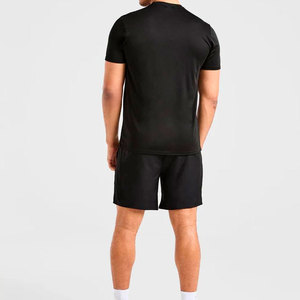 เสื้อยืดคอกลมโอเวอร์ไซส์ผู้ชาย พิมพ์โลโก้ตามสั่ง ผ้าฝ้ายคุณภาพดี ดีไซน์เรียบง่าย ไซส์ใหญ่ ราคาถูก ขายส่ง - Product Image 2