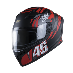 Casco integral R01 ROC fabricado en Vietnam, estilo Vintage aprobado por ABS DOT con diseños gráficos para motocicletas - Product Image 4