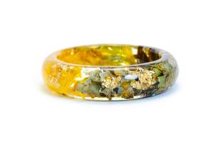 Bague géométrique chrétienne en résine faite à la main Premium MN EXPORTS, bijou élégant et tendance, ajustable, design unique, cadeau - Product Image 3