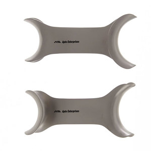 Retractor Bucal Metálico de Doble Extremo, Paquete de 2, Instrumento Dental de Ortodoncia, Retractor Bucal Metálico de Doble Extremo - Product Image 3