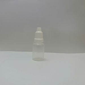 Botella con Gotero de Plástico PP Transparente, Forma Cilíndrica, para Uso Cosmético, Tipo de Sellado con Tapa de Rosca, APS C0078, Impresión por Transferencia de Calor - Product Image 1
