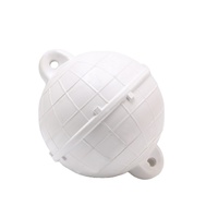 Bouée de pêche à la traîne de 30 cm (12 pouces) en ABS résistant aux UV et aux chocs, avec conception de fixation par corde à double œil et queue longue