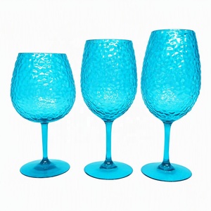 Pichet et gobelets en acrylique sans BPA, effet martelé - Product Image 5