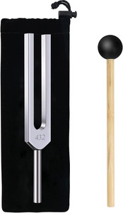 Ensemble de diapasons en alliage d'aluminium 432Hz, pour la méditation, instrument de musique relaxant - Product Image 1