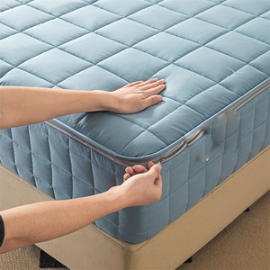 Protège-matelas imperméable en gros, housse de matelas ajustée anti-punaises de lit, protège-matelas blanc blanchi pour la maison et l'hôtel - Product Image 2