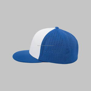 Gorras de béisbol deportivas con logotipo bordado 3D de moda clásica personalizada, gorras de béisbol con visera curva de algodón de 5 paneles para hombre - Product Image 3