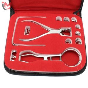 Rubber Dam Kit for Dental Clinics Stainless Steel Clamps, <b>Punch</b> and Forceps <b>Set</b> OEM Wholesale - Product Image 5