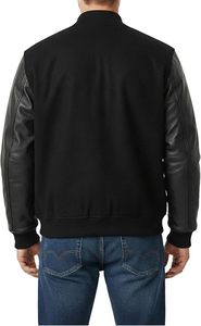 เสื้อแจ็คเก็ต Letterman สไตล์วินเทจ เสื้อแจ็คเก็ต Varsity ผ้าขนสัตว์สุดหรู เสื้อแจ็คเก็ต Letterman รุ่น All-Star - Product Image 4