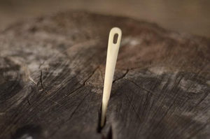 Agujas de Hueso Hechas con Hueso Natural de Búfalo para Tejer y Hacer Manualidades - Product Image 2