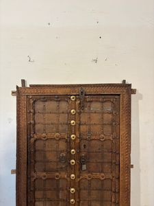 Panneaux de porte en bois massif antique avec cadre sculpté à la main, écologiques, pour chambre, extérieur, salon, meubles de maison - Product Image 3