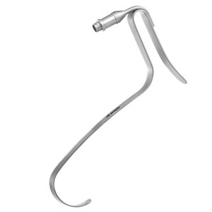High-Quality Stainless Steel Surgical <b>Instrument</b> with 13mm Wide Blade Freeman Flap Retractor Fiber <b>Optic</b> 203mm - Product Image 5