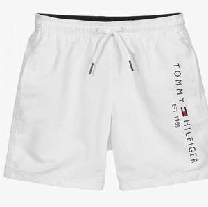 Hot Sale Repreve Custom <b>Black</b> Quick Dry Casual 100% Cotton Swim <b>Trunks</b> Sets Custom Pattern Board Shorts for Boys - Product Image 1