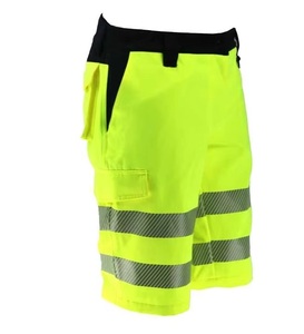 กางเกงขาสั้นทำงานสะท้อนแสงสำหรับผู้ชาย รุ่น Hi Safety สำหรับงานก่อสร้าง - Product Image 3