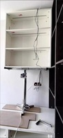 Nouvelle installation professionnelle d'armoire de chaîne d'acier inoxydable de qualité industrielle ascenseur support pliable montage aérien charge 100kg