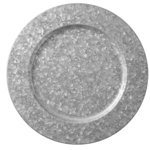 High Quality Metal Charger <b>Plate</b> With Elegant Border For Fine Dining Wedding And Event Decoration - Product Image 1